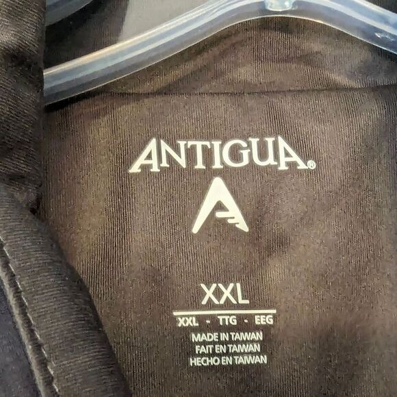 Antigua New England Patriots Pat Patriot NFL Football rain black Jacket Big XXL - Picture 5 of 10